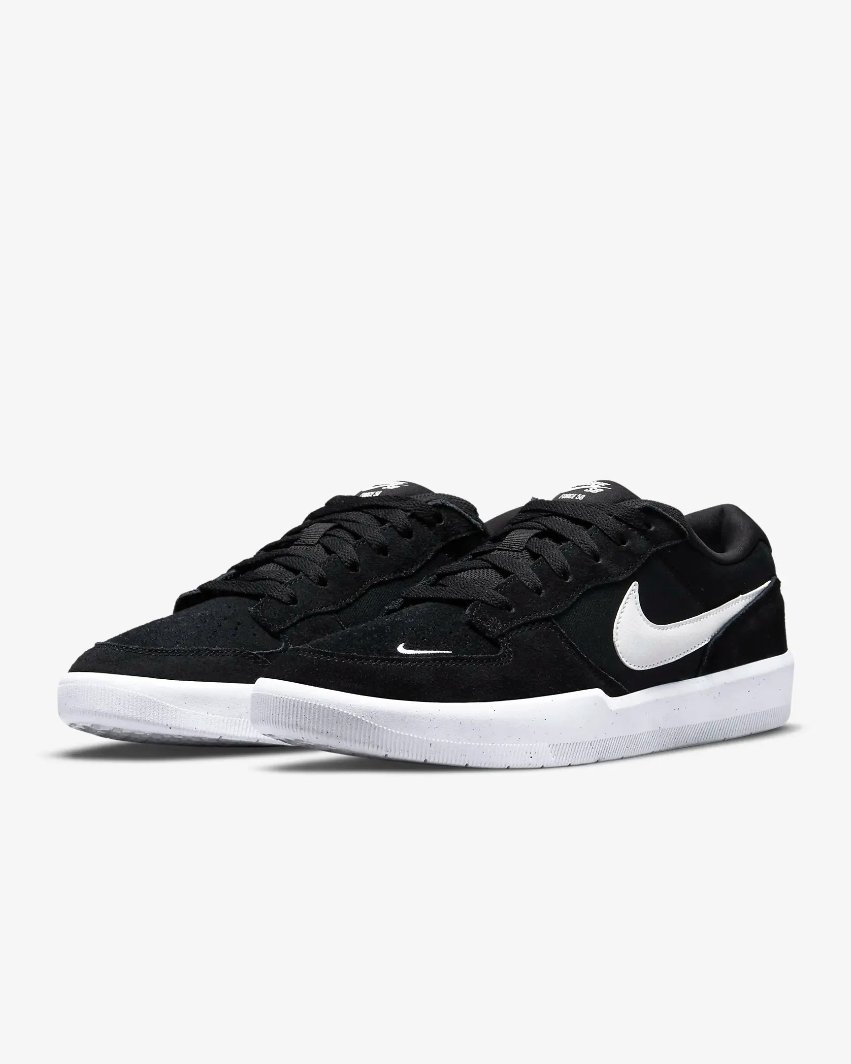 Nike SB Force 58: Black/White/Black