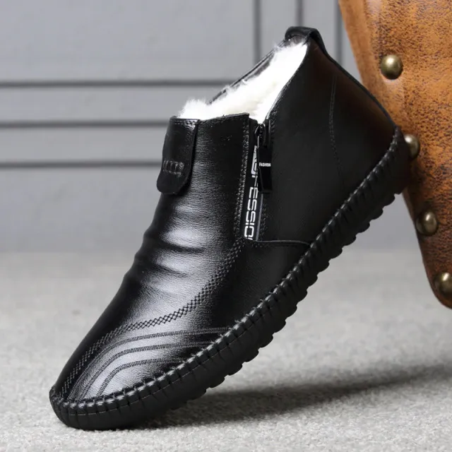 Olimar Men's Loafers Snow Shoes